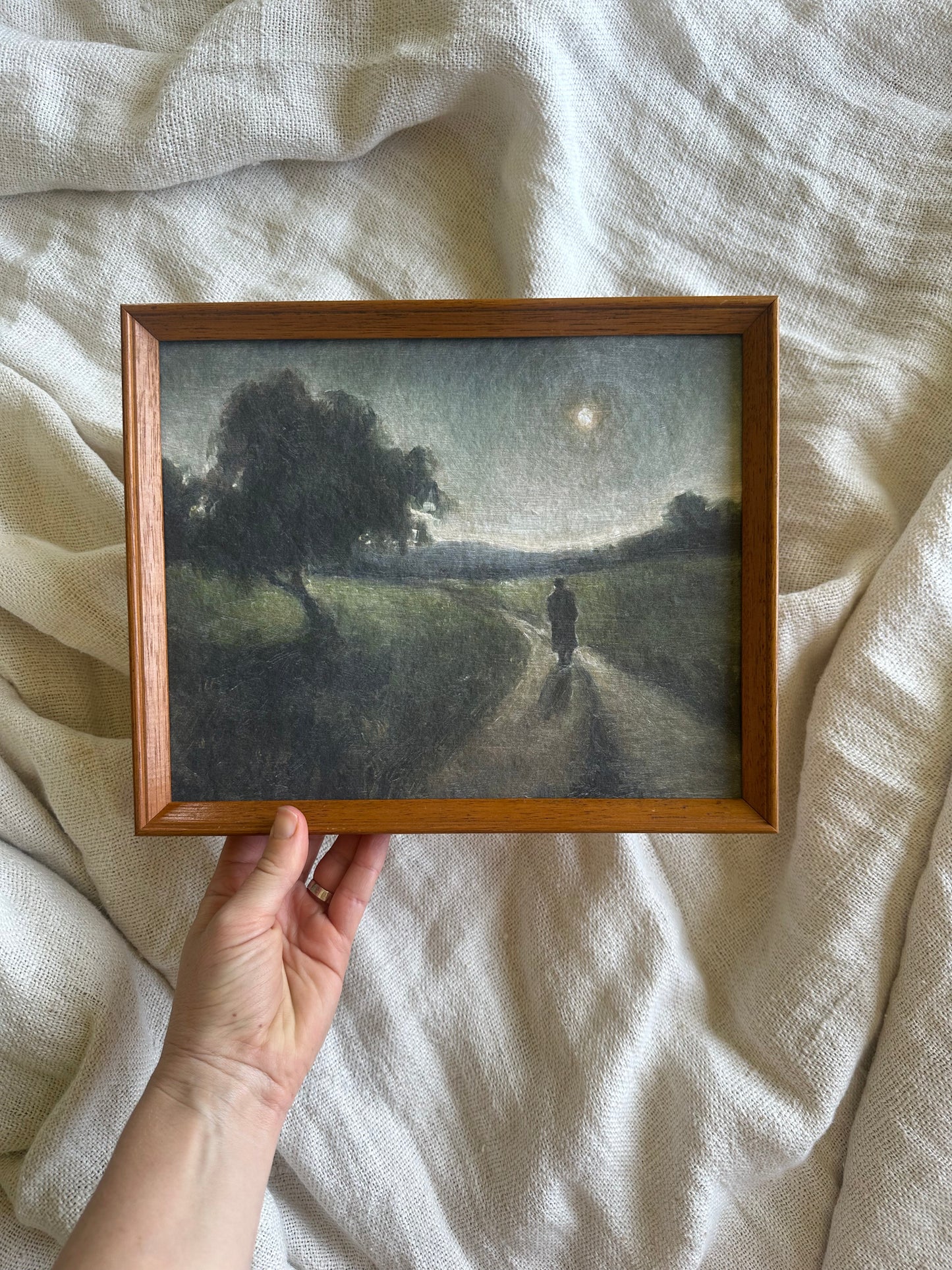 Walking Through my Mind Framed Print