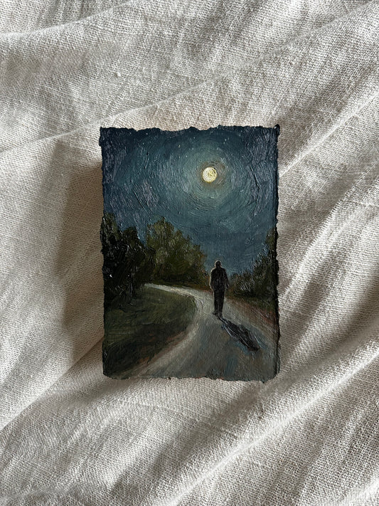 A Silent Walk with Loud Thoughts