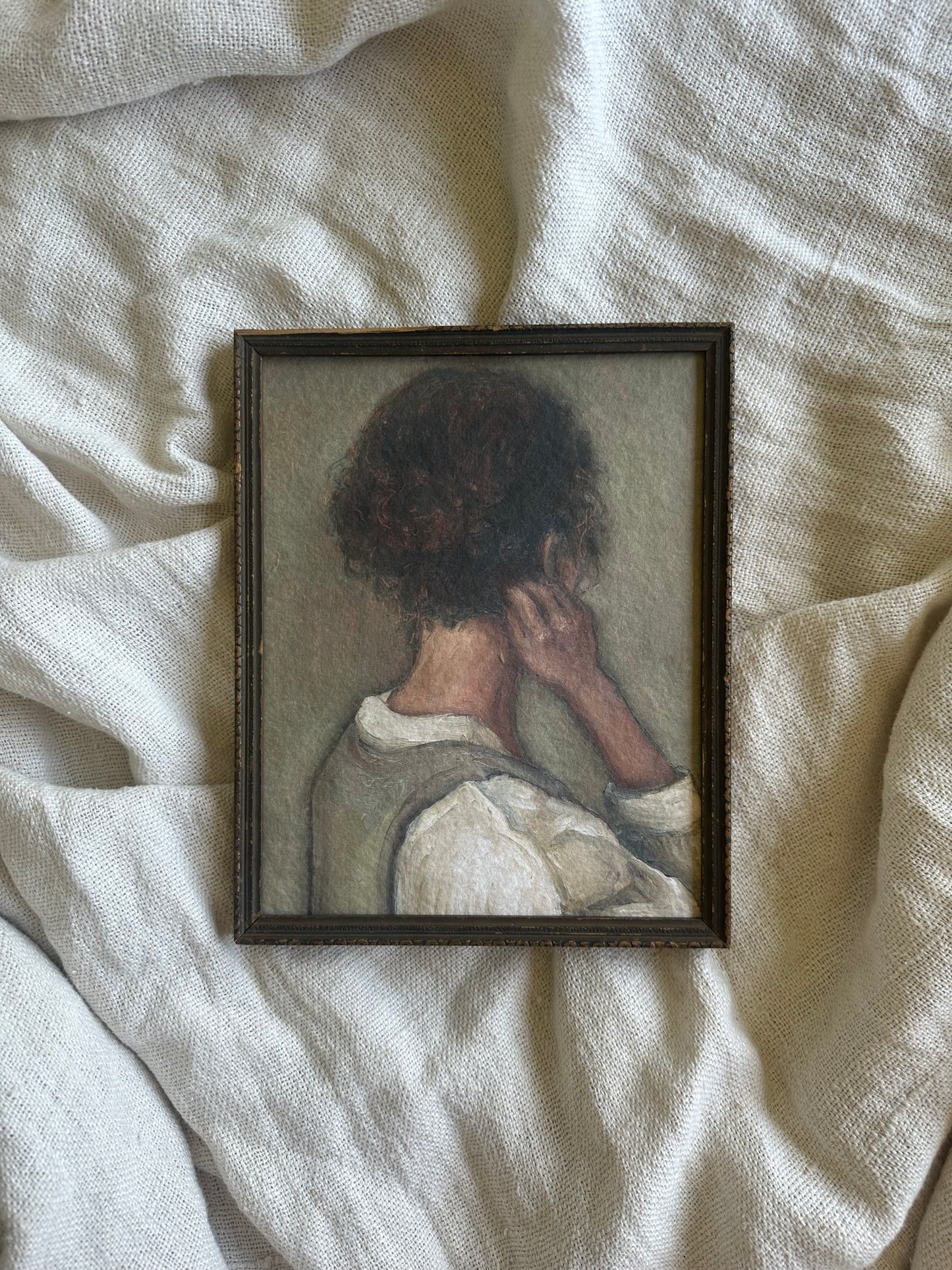 Held in Thought Framed Print