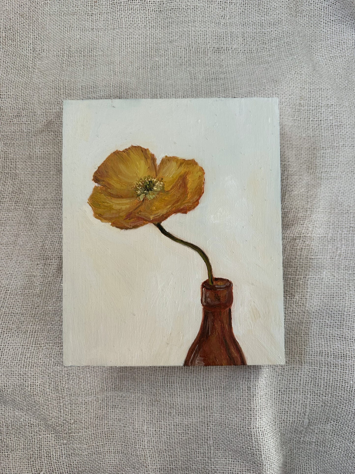Poppy in Yellow