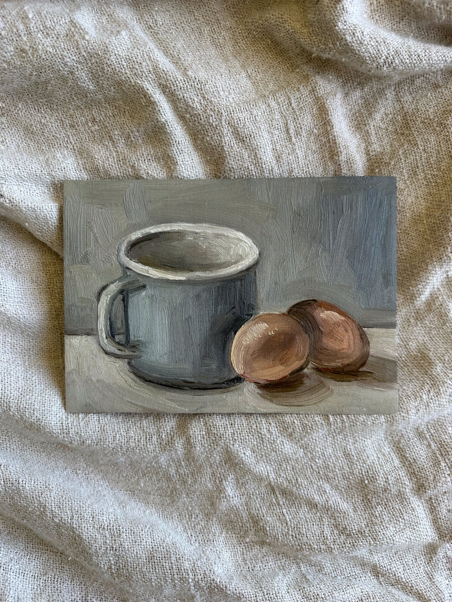 Cup and Eggs Study