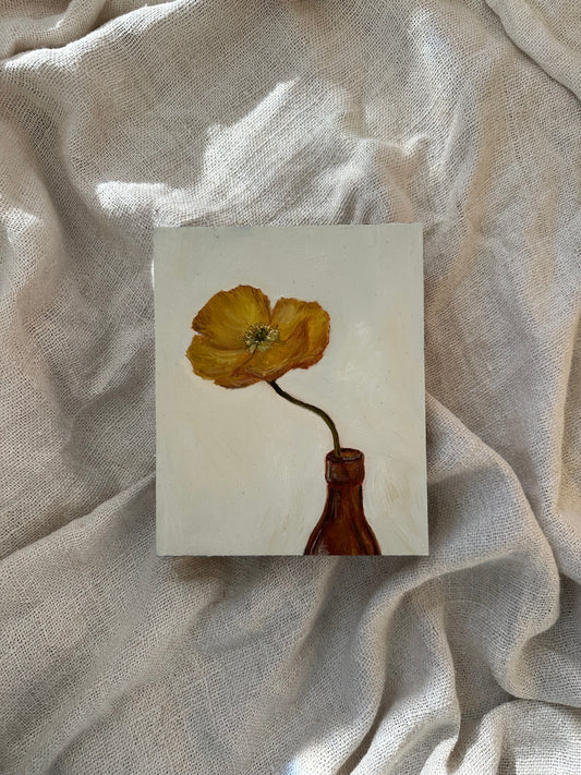 Poppy in Yellow